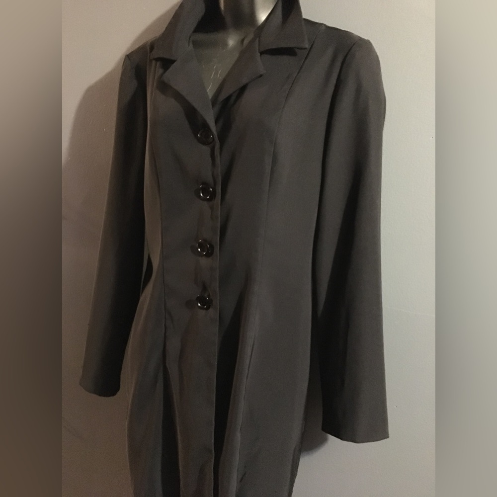 Ladies black dress jacket - Picture 6 of 10